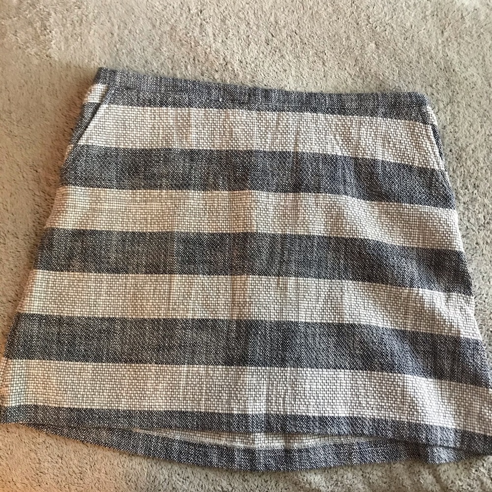 Striped Mini Skirt